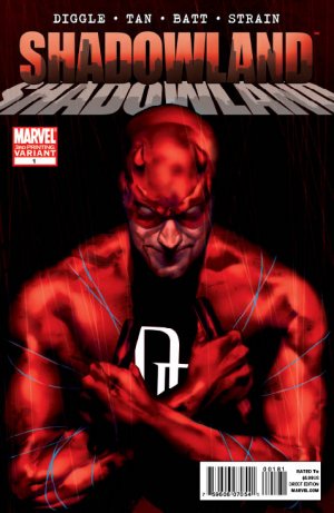 Marvel Comics SHADOWLAND 1 VARIANT EDITION Andy Diggle Billy Tan Batt AVENGERS BULLSEYE CAGE