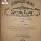 Edwards Co. Illinois 1907 Atlas