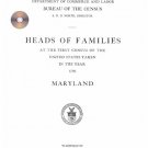 1790 Census of Maryland Genealogy