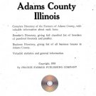 Prairie Farmer's Reliable  Directory of Farmers and Breeders   Adam County Illinois