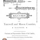 Portrait and Biographical Record of Tazewell and Mason Counties Illinois Genealogy