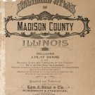 Madison Co. Illinois 1906 Atlas Genealogy