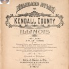 Kendall Co. Illinois 1903 Atlas Genealogy