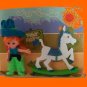 FLATSY vintage DOLL filly HORSE flat DOLLS in BOX original PACKAGE