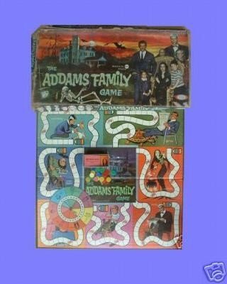 ADDAMS adams FAMILY the VINTAGE ideal BOARD lurch GAME