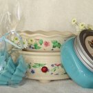 Candle Warmer/Burner Combo, Soy Melts & Soy Wickless