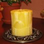 Beautiful Feather Palm Wax Pillar - Your Fragrance Choice