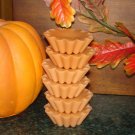 Pumpkin Pie - 4 Highly Scented Soy Wax Tarts