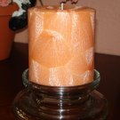 Beautiful Feather Palm Wax Pillar - Your Fragrance Choice
