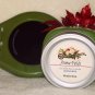 CANDLE GIFT SET - Mistletoe Scented Wickless Soy Candle & Warming Plate