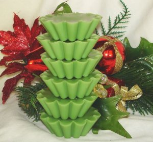 Mistletoe - 4 Highly Scented Soy Wax Tarts