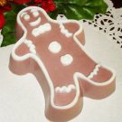 Gingerbread Man Holiday Soap - All Natural Goats Milk Soap