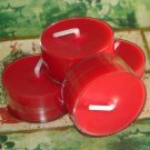 Four Soy Tealight Candles - Christmas Splendor Holiday Fragrance