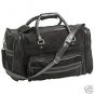 Maxam® Brand 17" Black Genuine Suede Leather Tote Bag