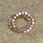 Vintage Costume Jewelry Rhinestone Double Circle Pin