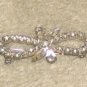 Vintage Costume Jewelry 2" Rhinestone BowPin