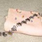Vintage Costume Jewelry Silvertone Bracelet with Silver Hearts