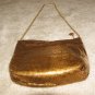 Ladies Vintage late 70's Gold Metallic Evening Purse