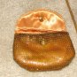 Ladies Vintage late 70's Gold Metallic Evening Purse