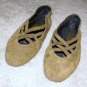 Ladies Olive Suede Sam & Libby Flats size 7M