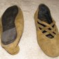 Ladies Olive Suede Sam & Libby Flats size 7M