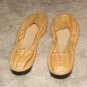 Vintage Ladies Gold Lame Soft Sided Flats size 7M