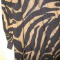 Vintage 70's Black Gold Short Dress Clubwear