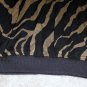 Vintage 70's Black Gold Short Dress Clubwear
