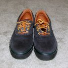Ladies Heather Blue Suede Bass Shoes size 7M
