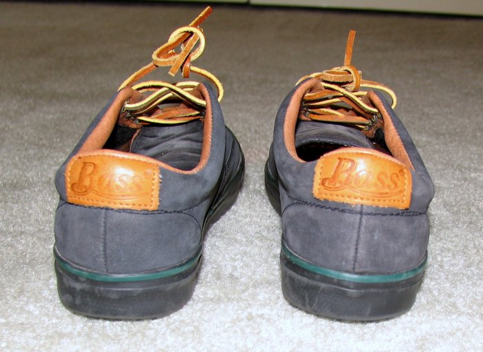 bass shoes suede
