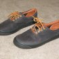 Ladies Heather Blue Suede Bass Shoes size 7M