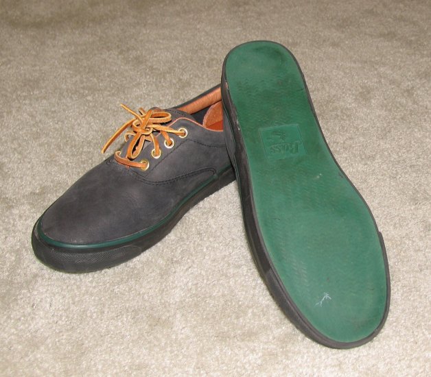 bass shoes suede