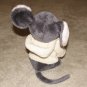 Gray Plush 12 Inch Patriotic Mouse