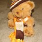 Plush 16" Honey Teddy Bear with Custom Outfit