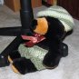 Black Bear 15" Teddy Bear w Custom Crocheted Outfit