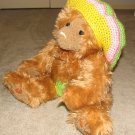 Plush Honey 20" Teddy Bear w Custom Crocheted Outfit