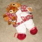 Plush Brown 18" Teddy Bear w Cub