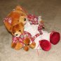 Plush Brown 18" Teddy Bear w Cub