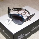Fashion Sunglasses Ladies Teal with Silver NEW DG862 2015 FREE SHIPPING!