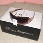 DG337 NEW 2015 Brown with Gold Ladies Men's Fashion Sunglasses FREE SHIPPING!