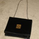 Ladies Vintage 1970's Black Patent Leather Small Evening Purse