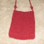 1970's Crocheted Ladies Vintage Fully Lined Small Evening Purse