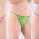 Womens Lingerie Sheer Butterfly Thong Plus Size 8