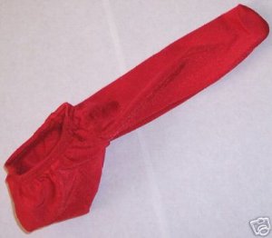 Men Only!  Willy Sock  Red  Free size