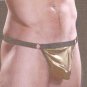 Mens G-String  Gold  One Size Fits Most
