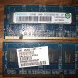 LAPTOP MEMORY 2-512MB PC2-5300 DDR2 1GB NEW 454921-001