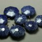 Natural / Untreated Lapis Lazuli Pendant Necklace with pyrite and calcite