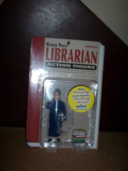 nancy pearl librarian action figure ebay