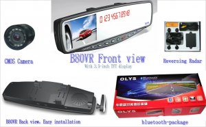 OLYS B80-VR car Bluetooth hands-free Products