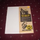 1946 AC Oil Filter ad